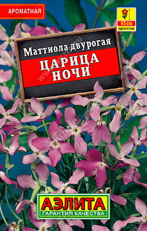 Семена Маттиола Царица ночи, 0,5 г - фото