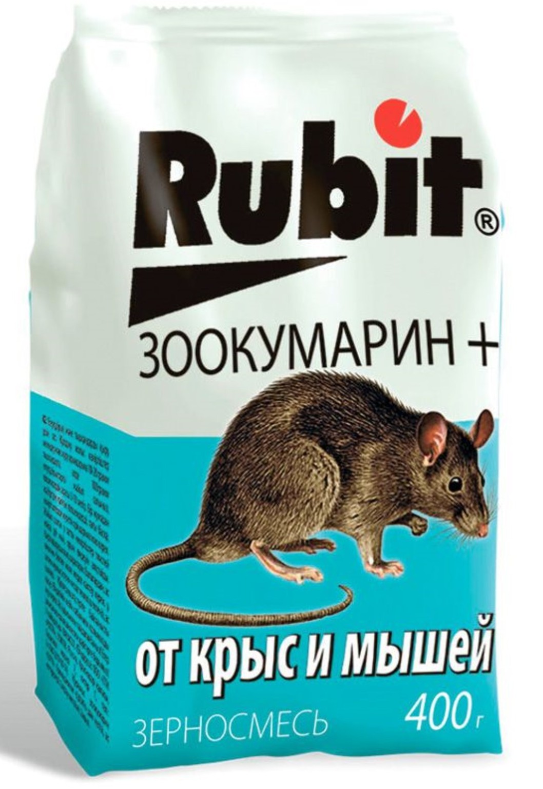 Приманка Зерновая от крыс и мышей Зоокумарин, 400 г - фото