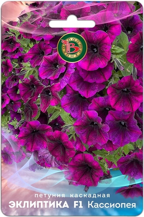 Семена Петуния каскадная Эклиптика F1 Кассиопея, 5 шт - фото