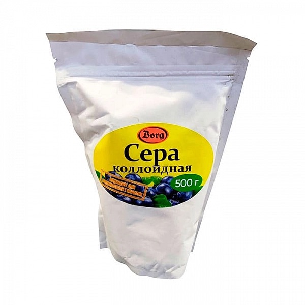 Сера коллоидная Borg, 500 г - фото