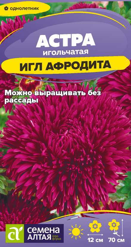 Семена Астра Афродита Игл, 0,2 г - фото