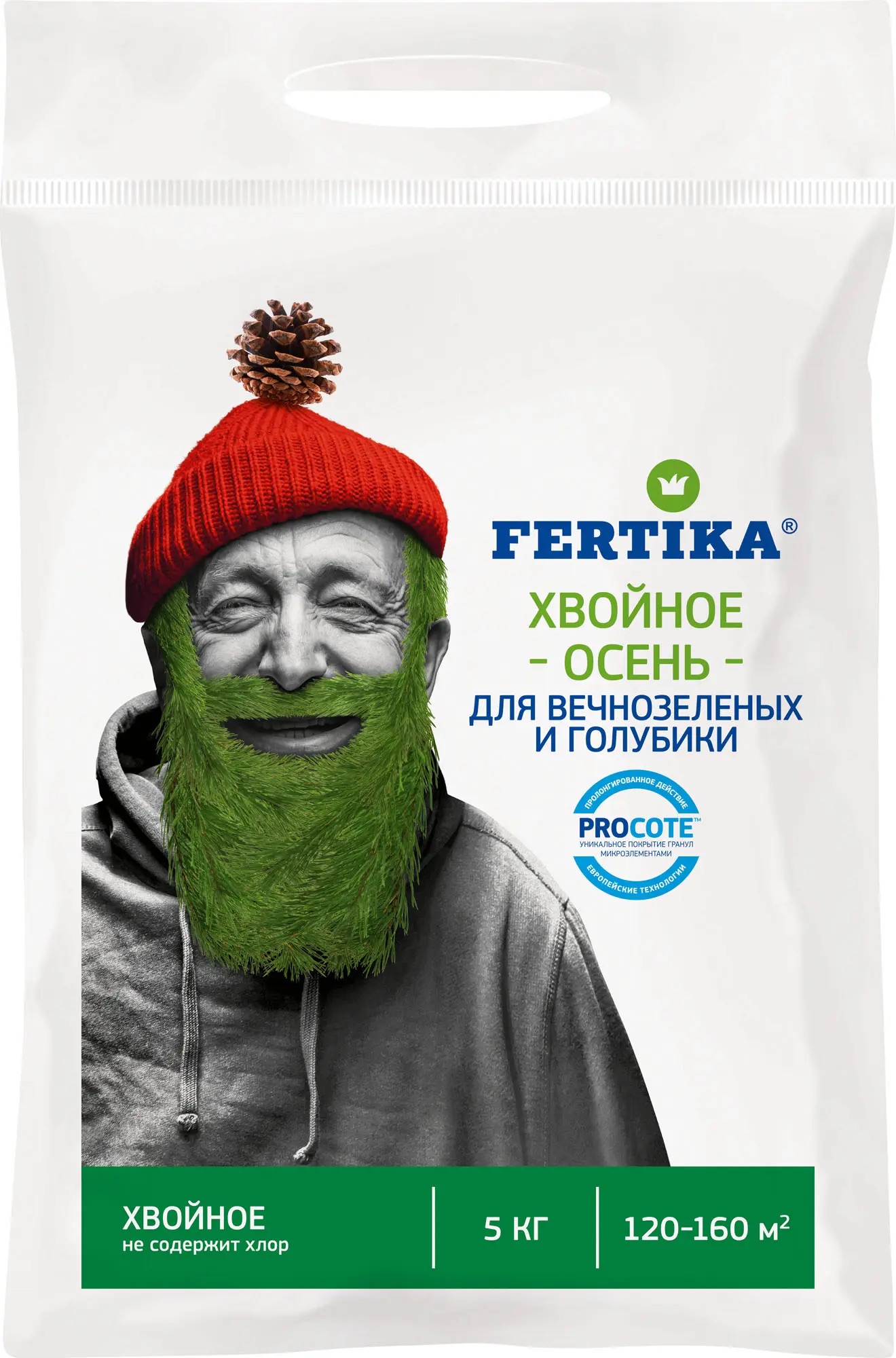 Fertika Фертика Хвойное Осень для вечнозеленых и голубики, 5 кг - фото