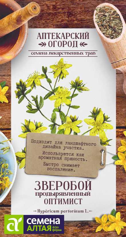Семена Зверобой Оптимист, 0,1 г - фото