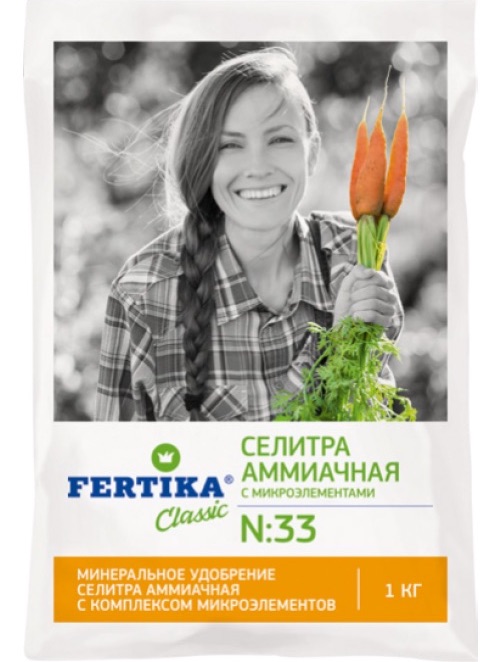 Аммиачная селитра с микроэлементами N:33, 1 кг - фото